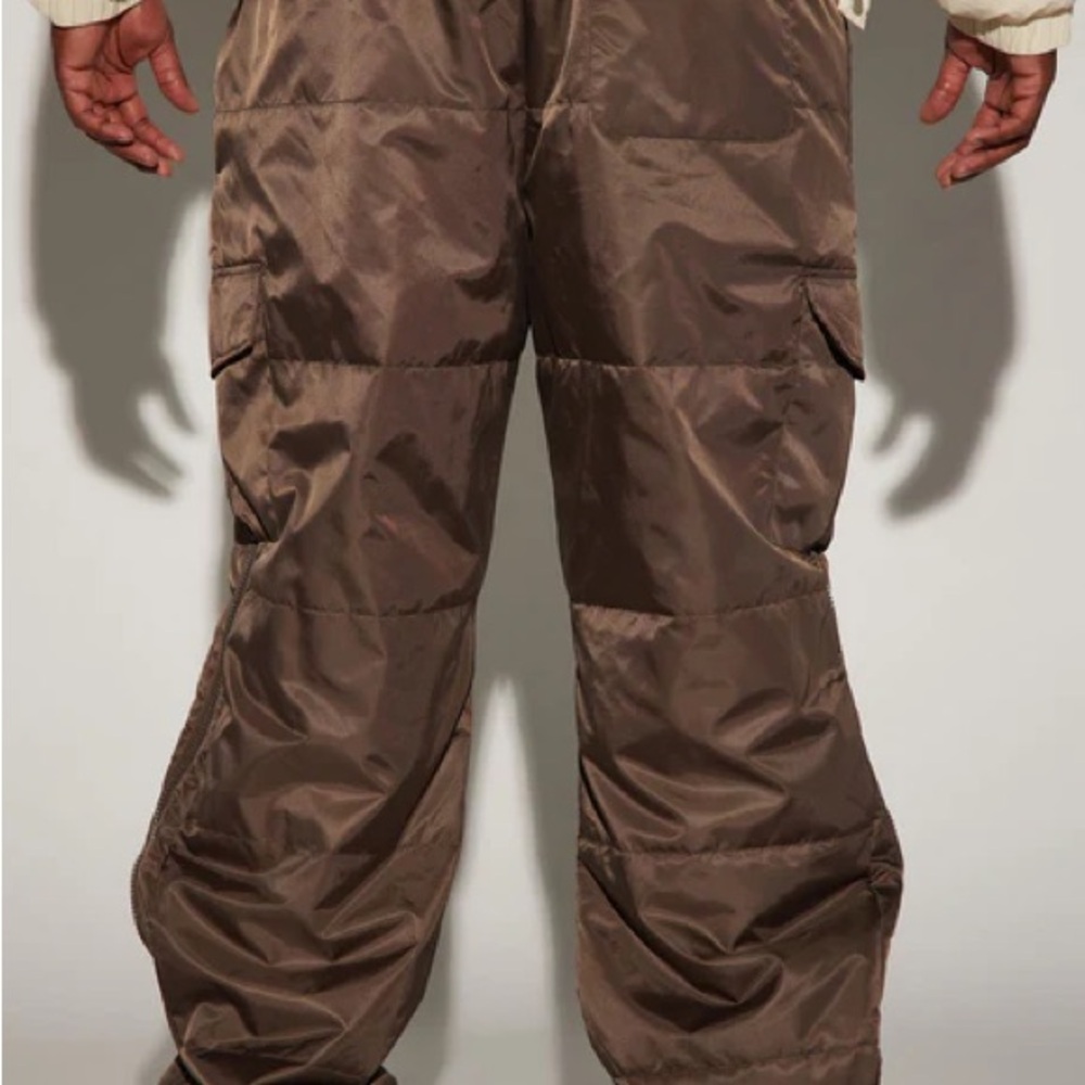 NOVAMEN Ride With Me Padded Nylon
Pants Brown SIZE XXL